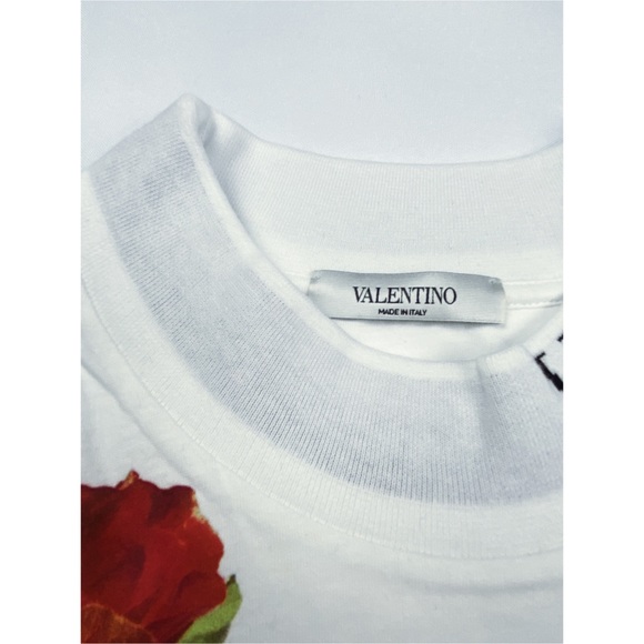 Valentino floral print T-shirt white / multicolor - Picture 6 of 13